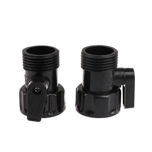 2pcs Garden Irrigation Valve 3/4" Male to Female Thread Extend Hose Switch Peaceful Pleasures Health and Wellness