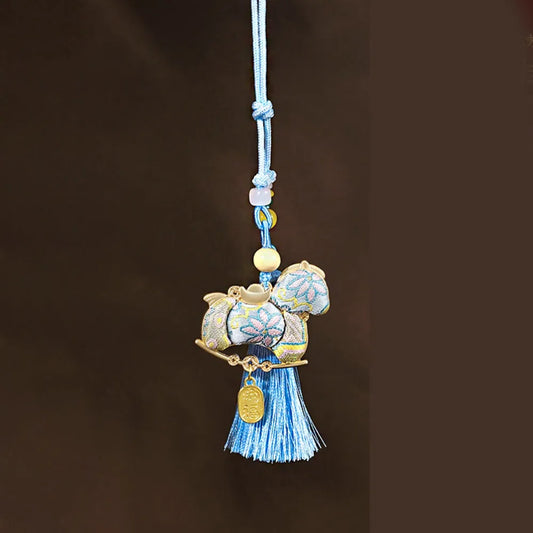 Chinese New Year Horse Embroidered Satin Tassel Pendant Holiday Hanging Pendant Oasis Select Style 5 4XL