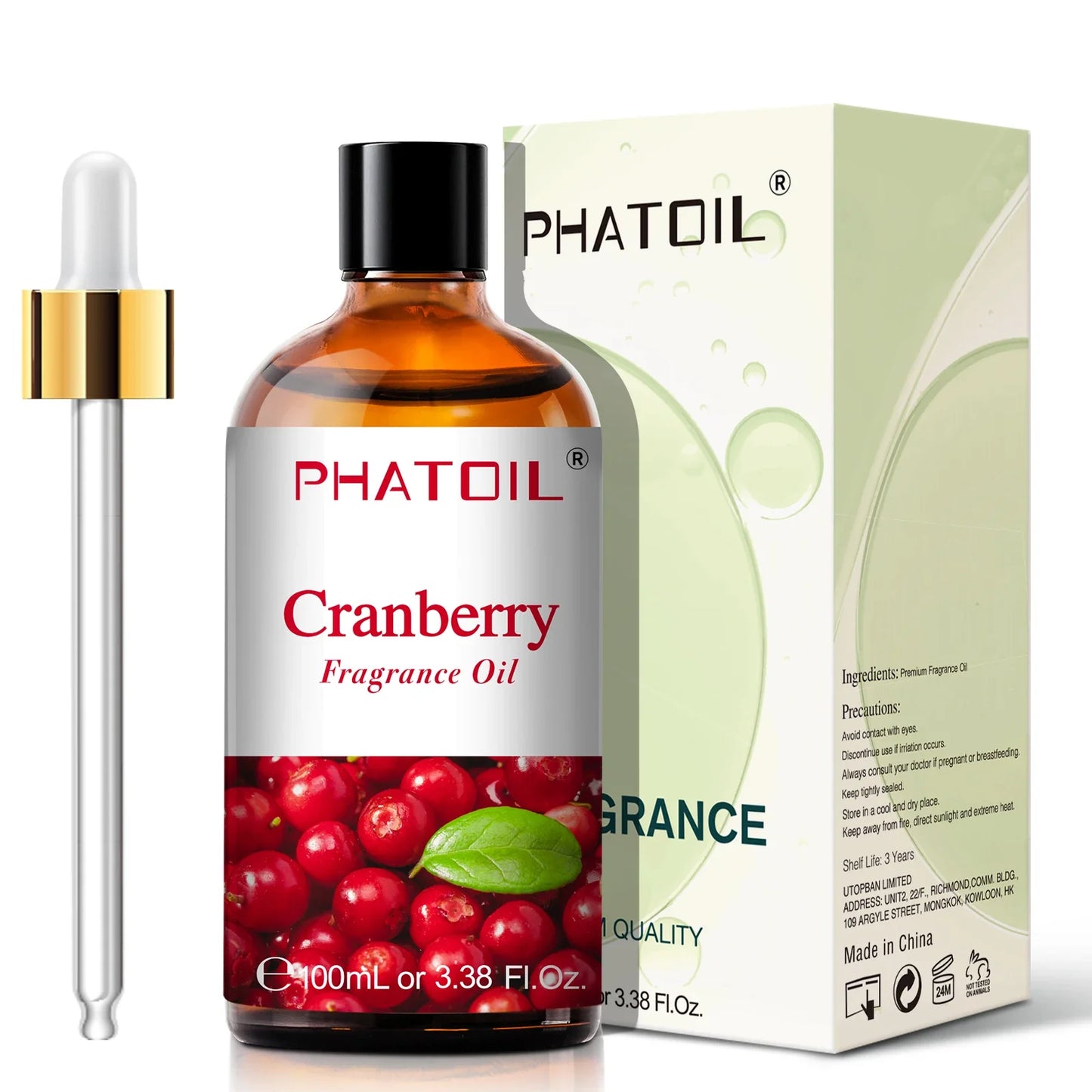 PHATOIL 100ml Fruity Fragrance Oil – Diffuser & Candle Making