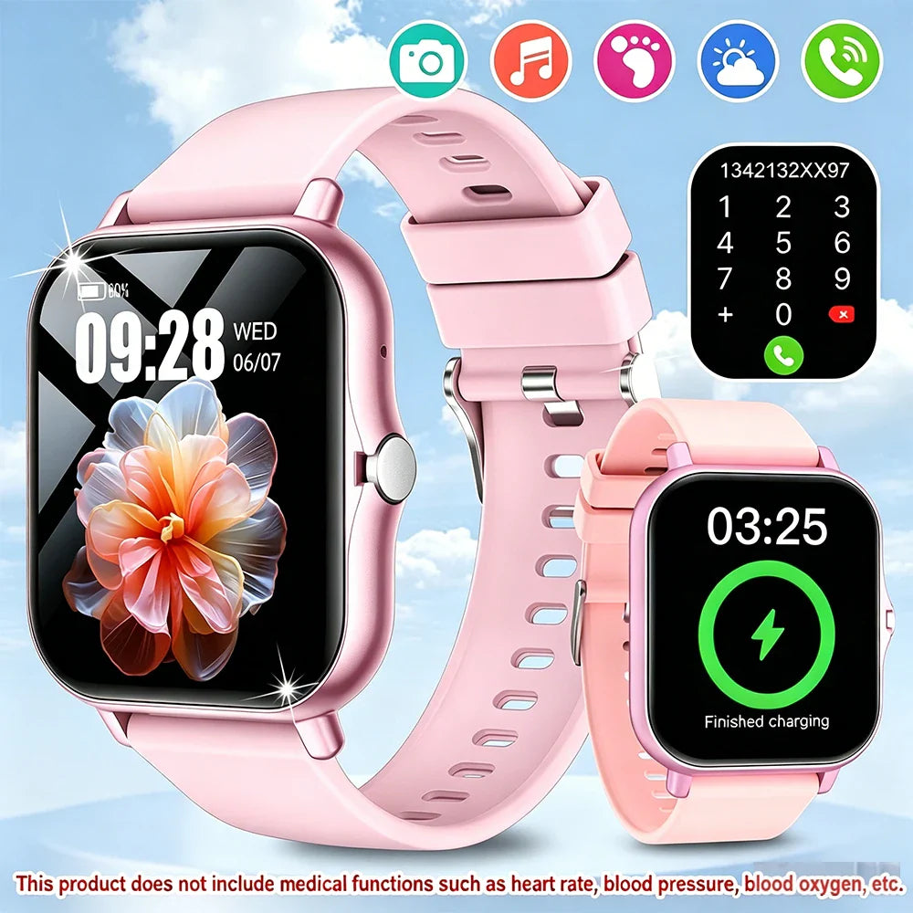 ERUN 1.83" Smart Watch with Bluetooth Calling | Men & Women