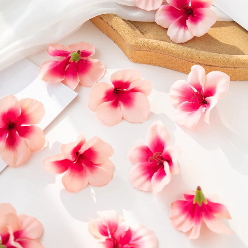 Artificial Silk Cherry Blossom Flowers 40/80 Pcs | UV Protection