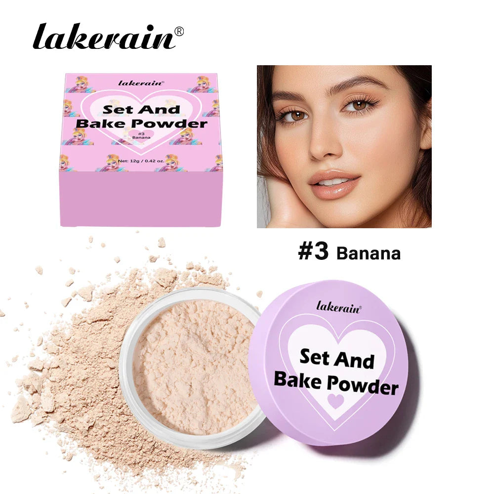 Loose Baking Setting Powder – Matte, Oil Control & Brightening Loose Setting Powder Oasis Select 3 Banana