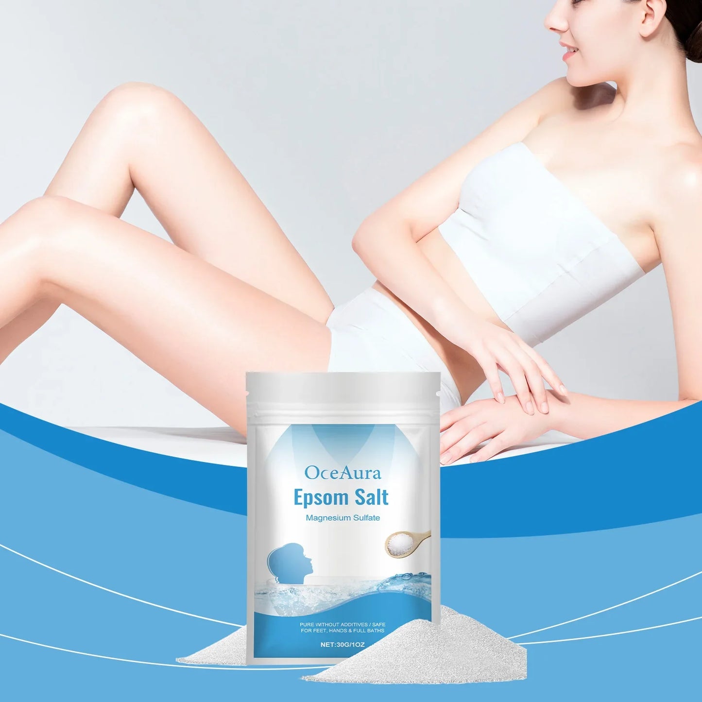 Body Bath Salt – Exfoliating, Moisturizing & Softening Soak