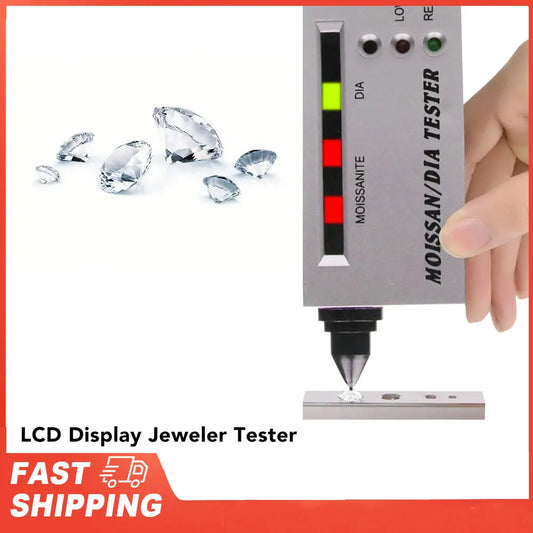 Moissanite Pen LCD Display Diamond Tester Hardness Detector Jeweler Peaceful Pleasures Health and Wellness