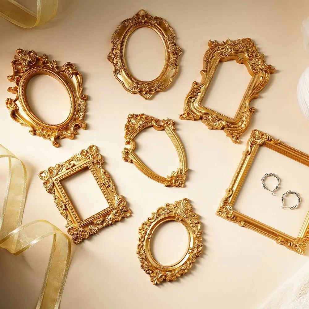 Gold DIY 3D Shadow Box Frame – Photo & Memory Display Gift