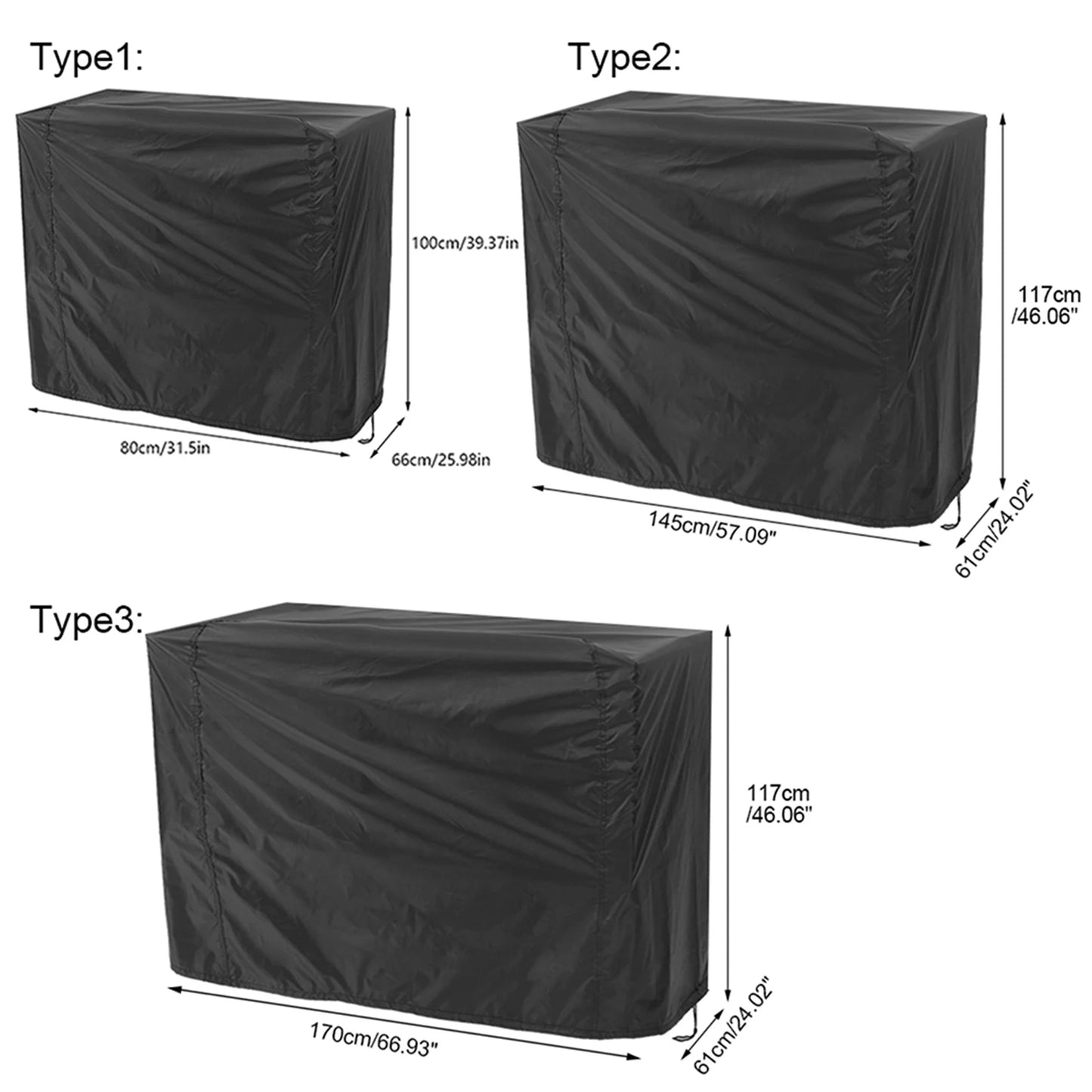Cover Anti-dust Waterproof BBQ Grill Barbeque Anti-corrosion