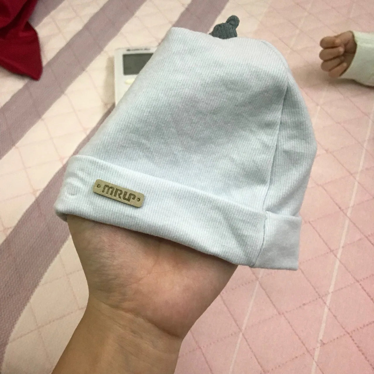 Soft Cotton Newborn Baby Beanie Hat | Boys & Girls 0-12 Months