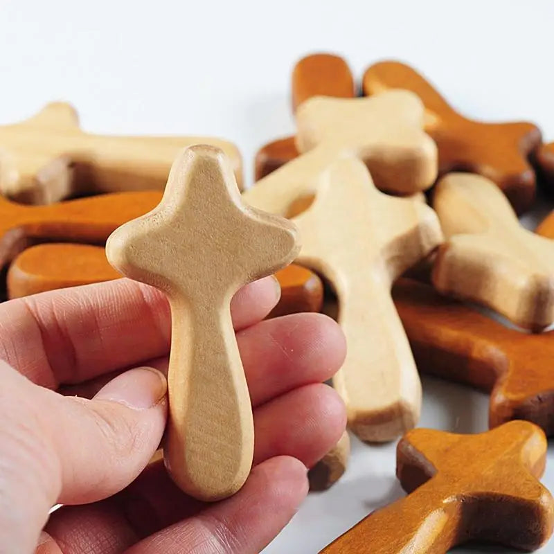 Cross Wood Hand Jesus Gift Christ Church Christmas Cathilic Religious Prayer Cross Priests Christmas Gift Church Cross Peaceful Pleasures Health and Wellness