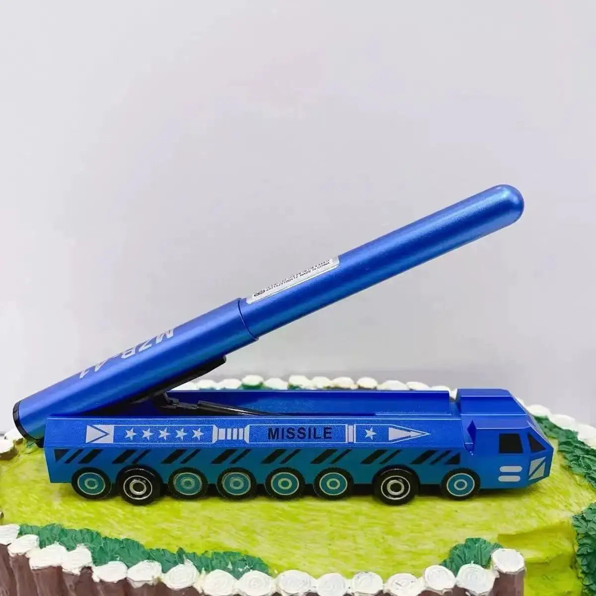 Funny Missile Design Ballpoint Pen Black Ink Creative Shape Pens