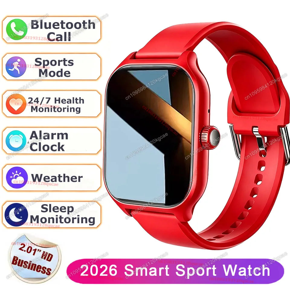 Ola Esporte HT30 Smart Watch – 2.01" HD Bluetooth Fitness Watch