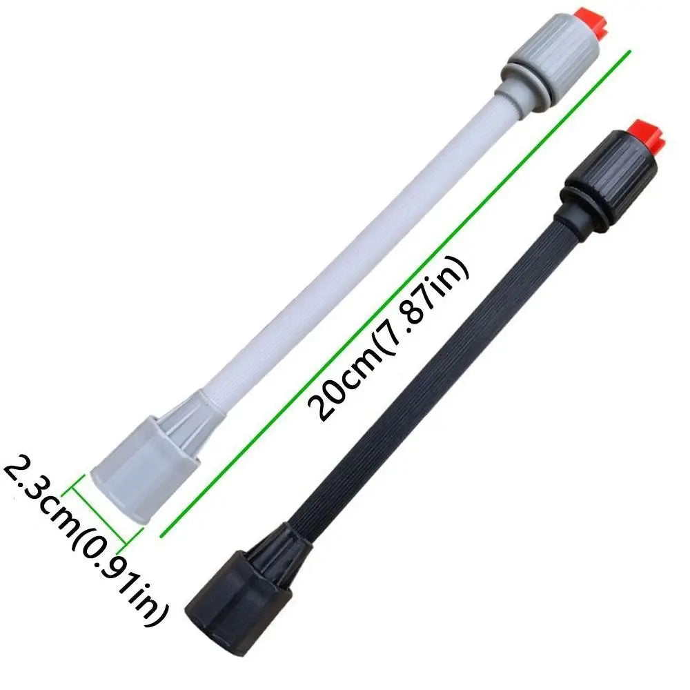 2-Pack Flexible Foam Spray Nozzle 20cm | Car Wash Bottle Nozzle