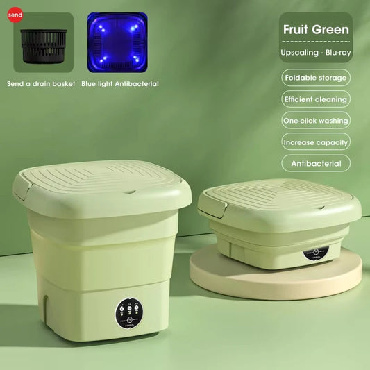 Portable Washing Machine 4.5L Mini Dehydratable For Dormitory Student Rental House Travel Socks Underwear Panties Free Shipping Peaceful Pleasures Health and Wellness