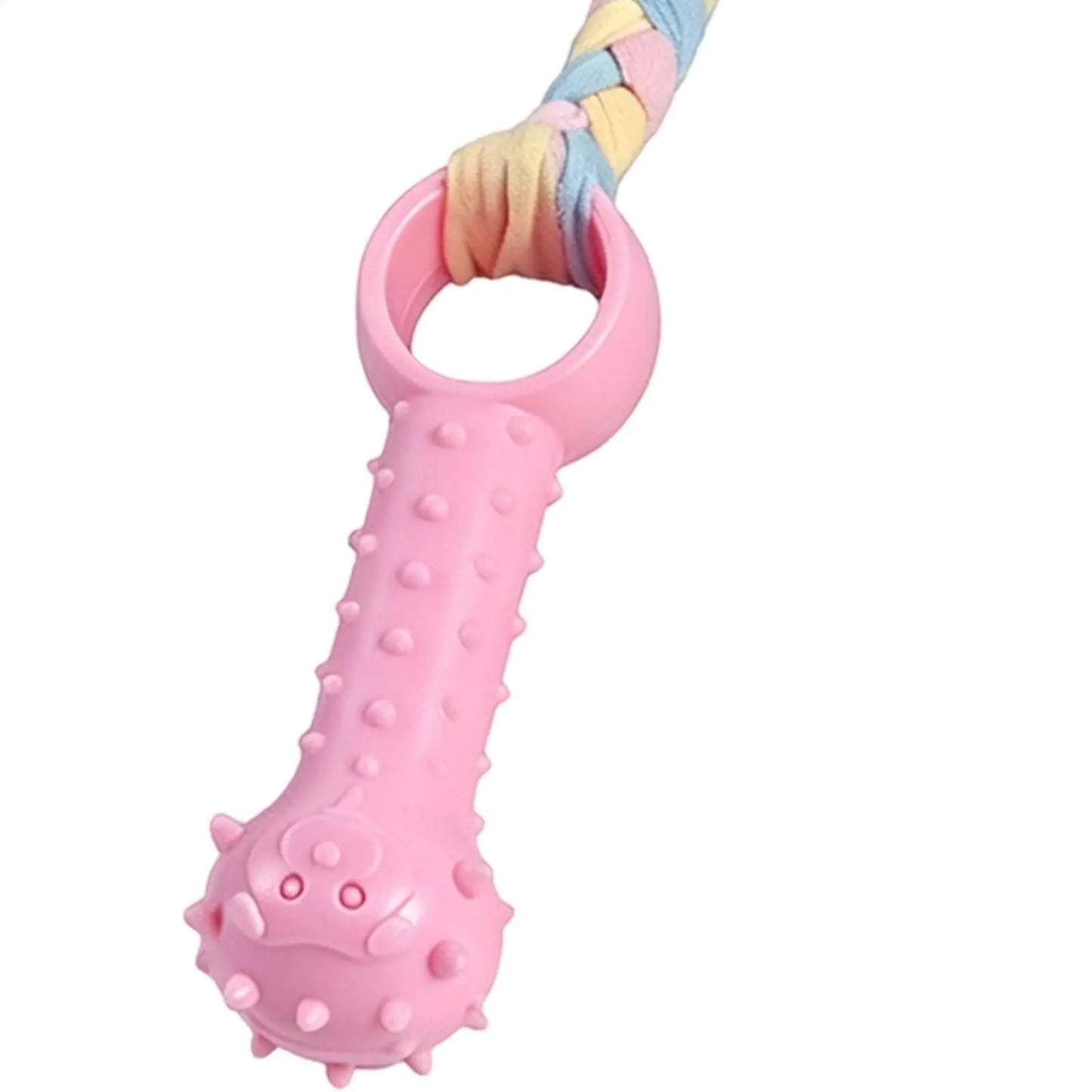 Dog Rubber Chew Toy – Teeth Cleaning Toothbrush Stick