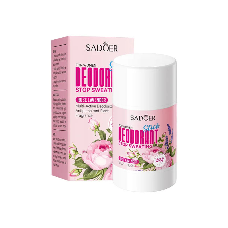 SADOER Women Anti-Sweat Deodorant Roller – Odor & Sweat Control