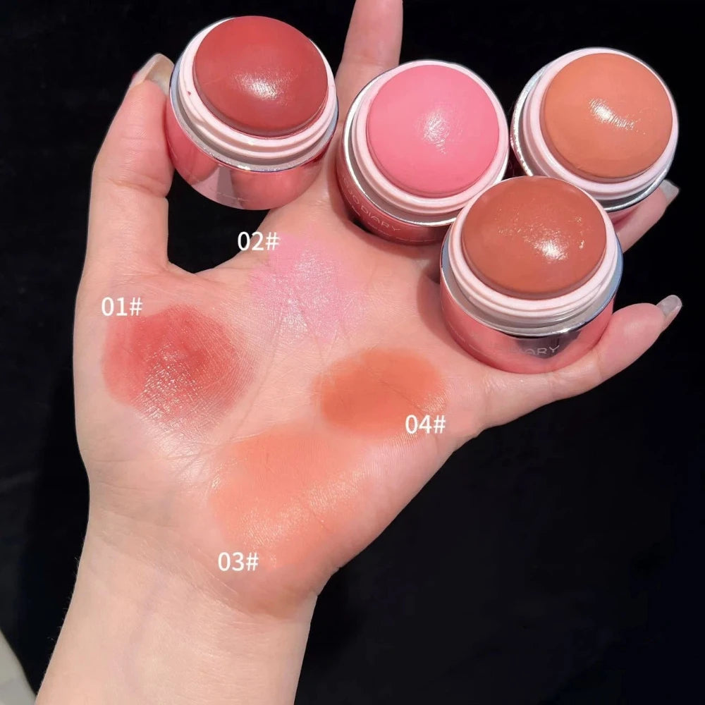 Matte Cream Blush Stick | Nude Apricot Peach Cheek Tint