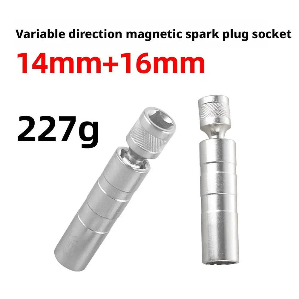 Magnetic Spark Plug Socket 14mm 16mm | 3/8" Thin Wall Wrench