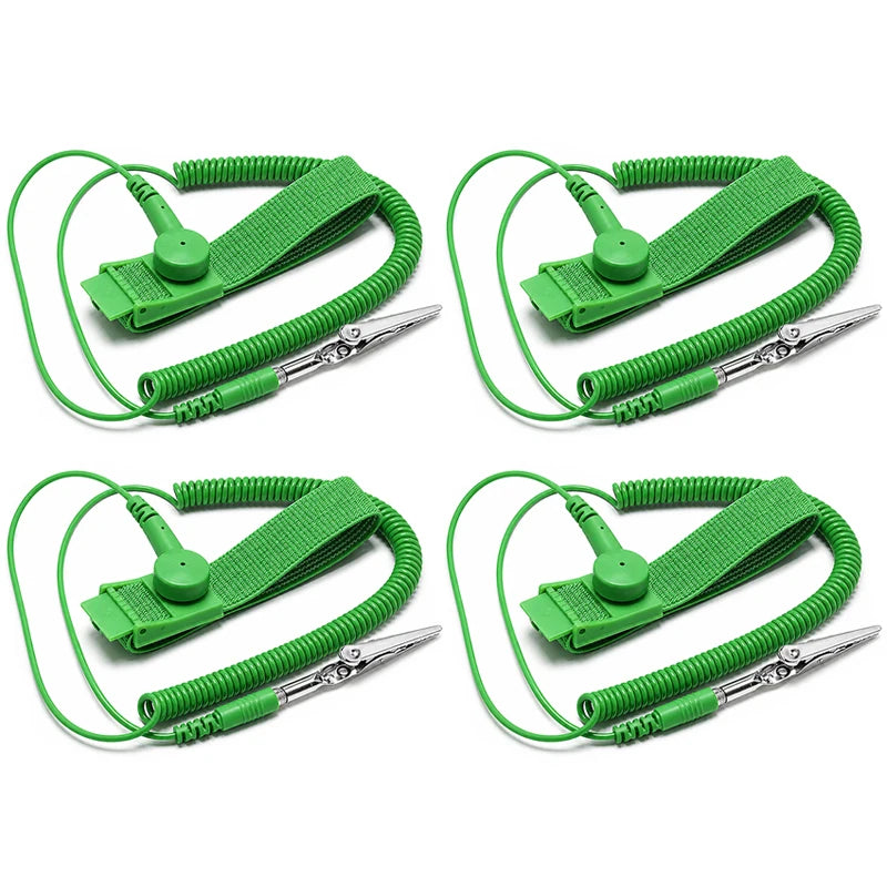Anti-Static ESD Wrist Strap Grounding Band with Alligator Clip
