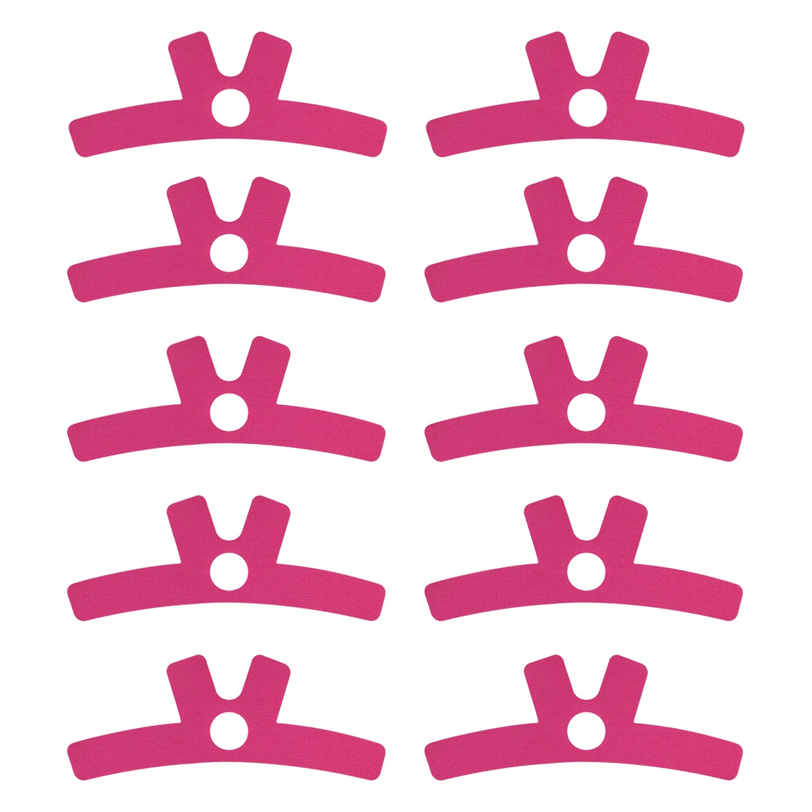 10 Pack Unisex Precut Kinesiology Tape with Breathable Mesh Elastic Sports Tape for Neck and Shoulder for Sports Muscle Support Peaceful Pleasures Health and Wellness Rose Red