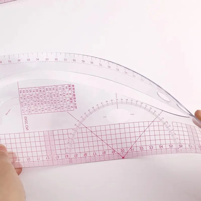6PCS French Curve Ruler Soft Patchwork Ruler Measure Tailor Ruler Drawing Template DIY Sewing Accessories Tool Kit Peaceful Pleasures Health and Wellness