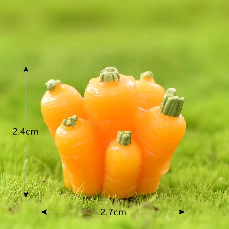 Cute Mini Resin Bunny Easter Decorations Home Miniature Landscape Decor Small Rabbit Figurines DIY Garden Dollhouse Ornament Peaceful Pleasures Health and Wellness 3