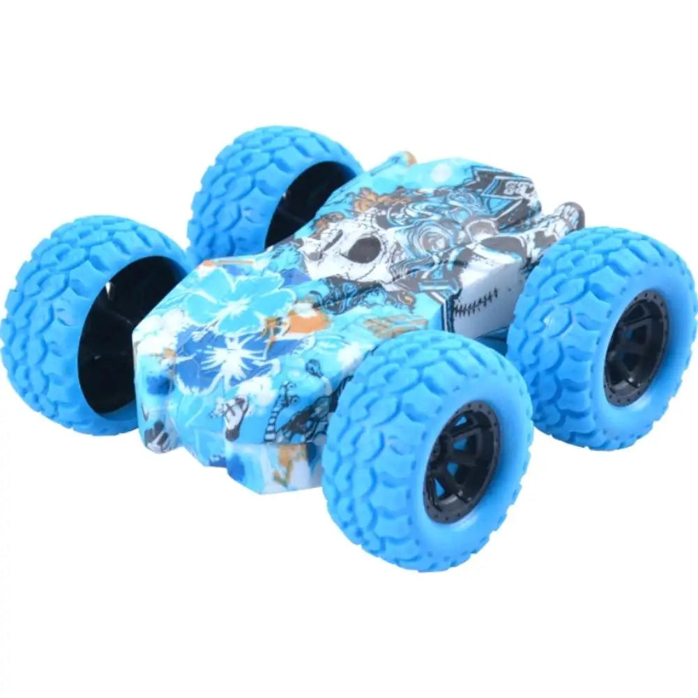 Double-sided Inertia Stunt Car Toy Friction Powered Off-road Vehicle