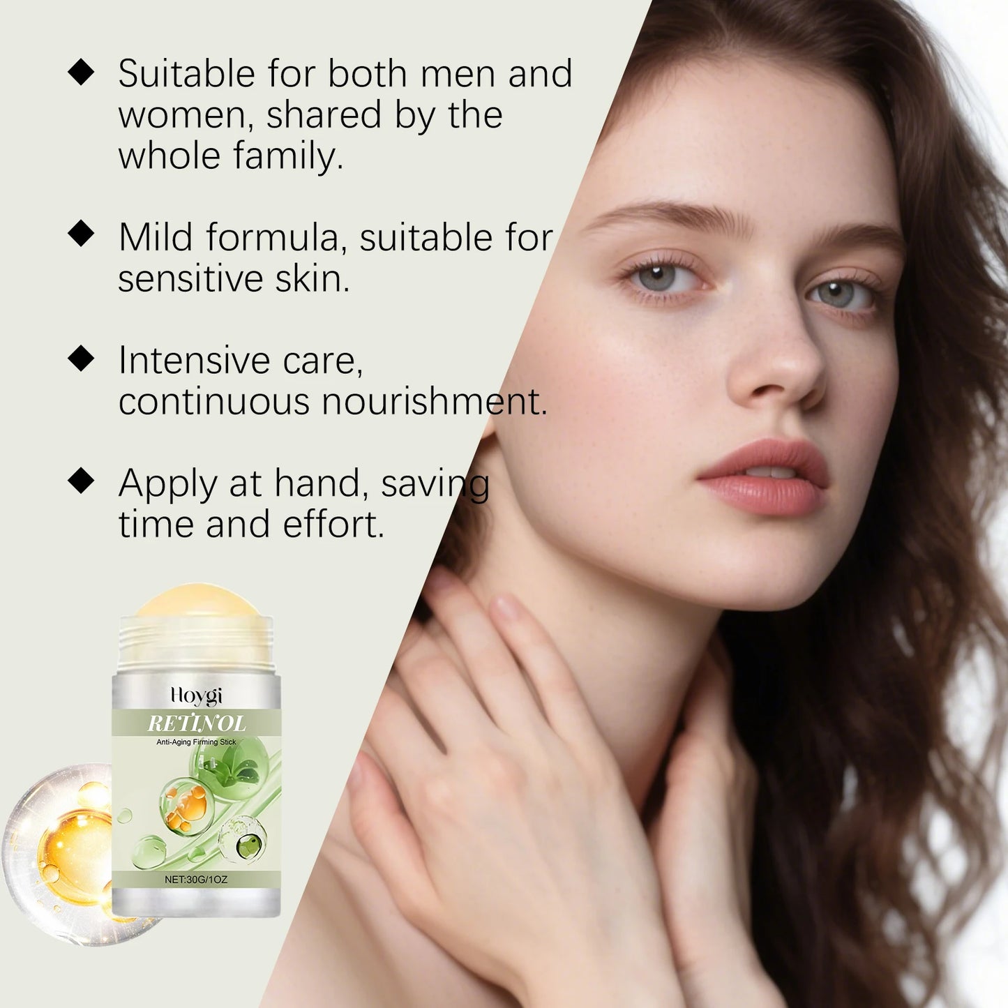 Retinol Anti-Aging Firming Serum Stick – Lifts & Firms Skin