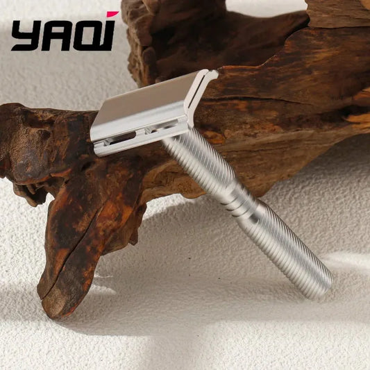 2026 New Arrival Luxury YAQI Ghost (Aluminum Version) Light Weight Safety High Quality Razor For Men Peaceful Pleasures Health and Wellness