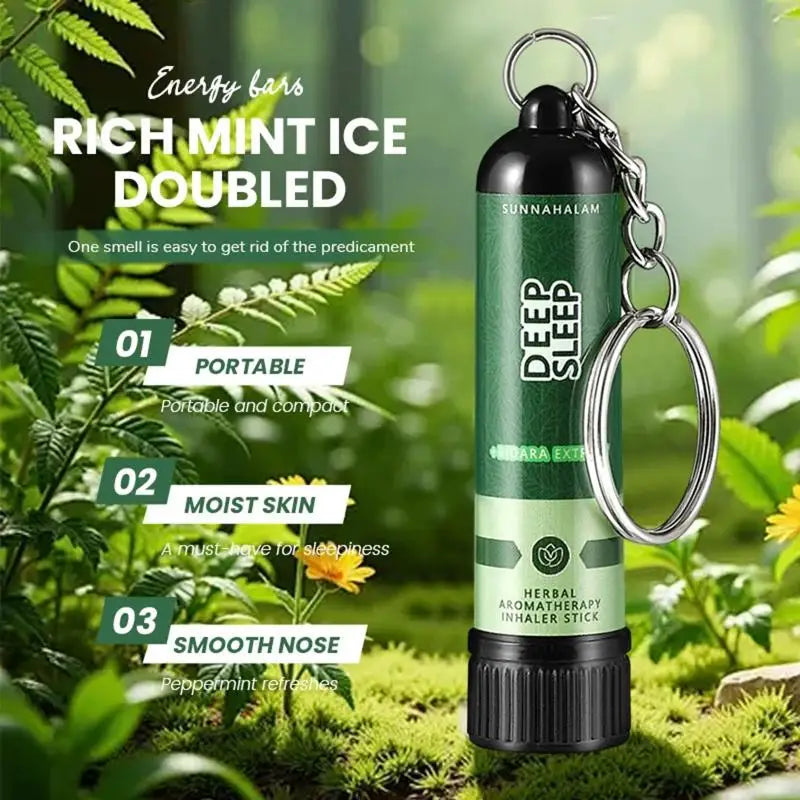 1Pcs Nasal Stick Boosts Focus Enhances Breathing Provides Fresh Sensation Aromatherapy Inhaler Prevent Drowsy Driving Peaceful Pleasures Health and Wellness