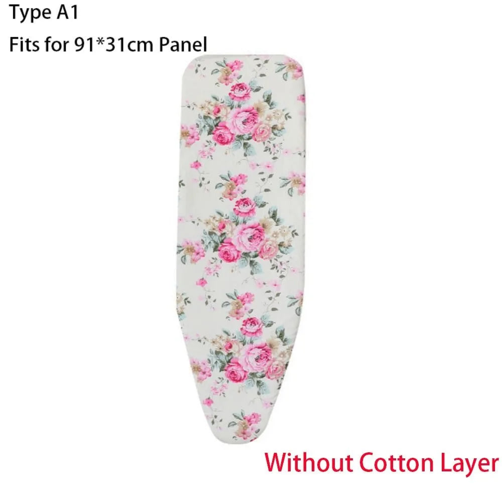 Durable Ironing Board Cloth Universal Heavy Heat Resistant Ironing Board Cover Pad Laundry Supplies Resistant Scorch Peaceful Pleasures Health and Wellness A1-91x31cm