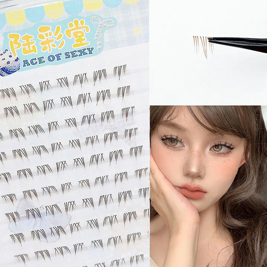 DIY Bottom Lash Clusters | Lower Segmented Eyelash Extensions False Eyelash Clusters Peaceful Pleasures Health and Wellness