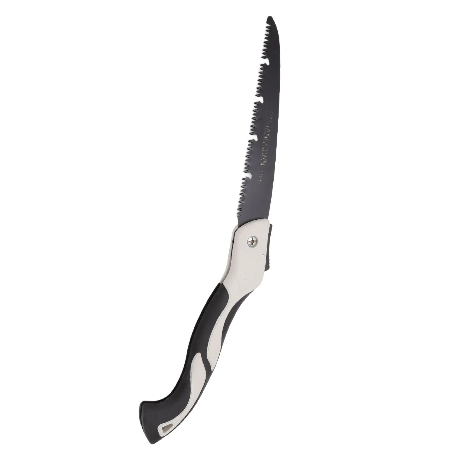 Folding Saw Silicone Handle Compact Hand Pruning Saw Triple Cut Teeth Manganese Steel Blade for Branches Cutting for Gardening Peaceful Pleasures Health and Wellness