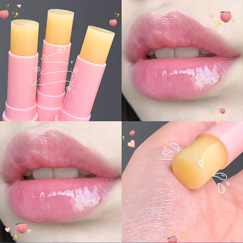 Peach Lip Balm – Color-Changing Moisturizing Lip Care 2.8g