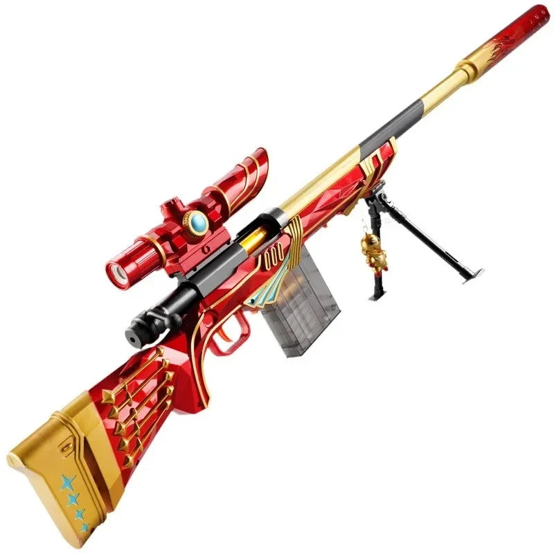 Soft Bullet Toy Gun Safe Shell Throwing Hand Movement Boys Toys Suitable for Outdoor Parent-child Interaction Peaceful Pleasures Health and Wellness