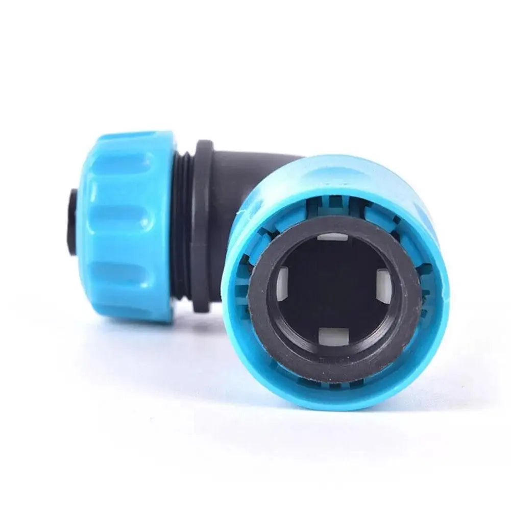 1/2" (12.5mm) ABS Garden Water Connector Soft Water Pipe Elbow Faucet Joint Garden Irrigation Hose Rapid Connection Adapter Tool Peaceful Pleasures Health and Wellness