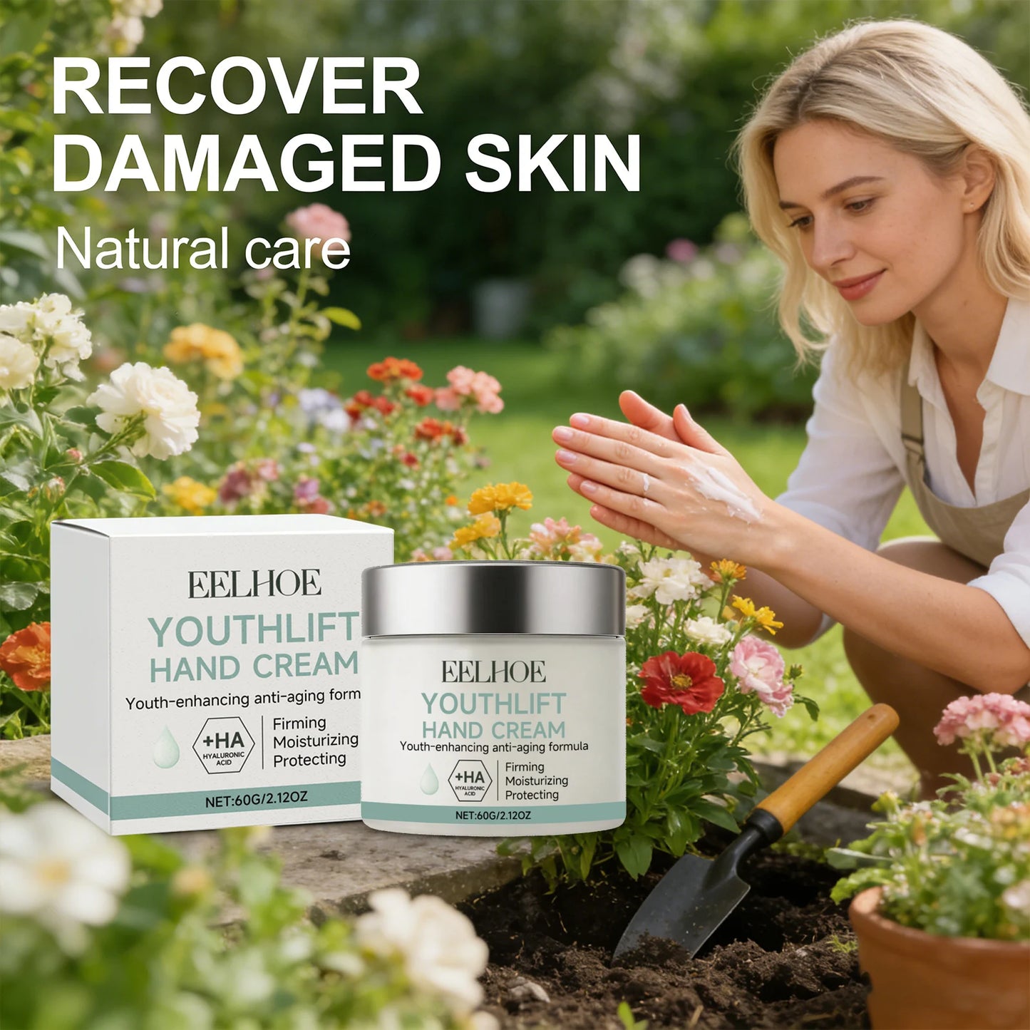 Retinol Hand Cream Nourishing Repair Soften Skin Prevent Dryness Cracking Beauty Long-Lasting Moisturizing Hand Skincare Lotion Peaceful Pleasures Health and Wellness