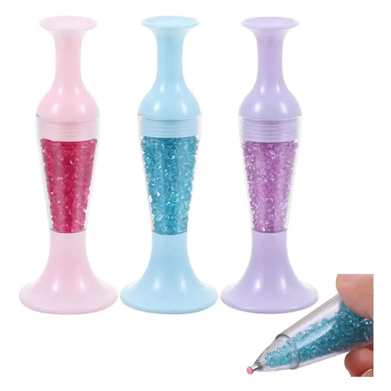 A36T-6Pcs Diamond Art Painting Pen, Diamond Art Painting Kits,Diamond Art Accessories Pens, Diamond Dotting Tool Peaceful Pleasures Health and Wellness