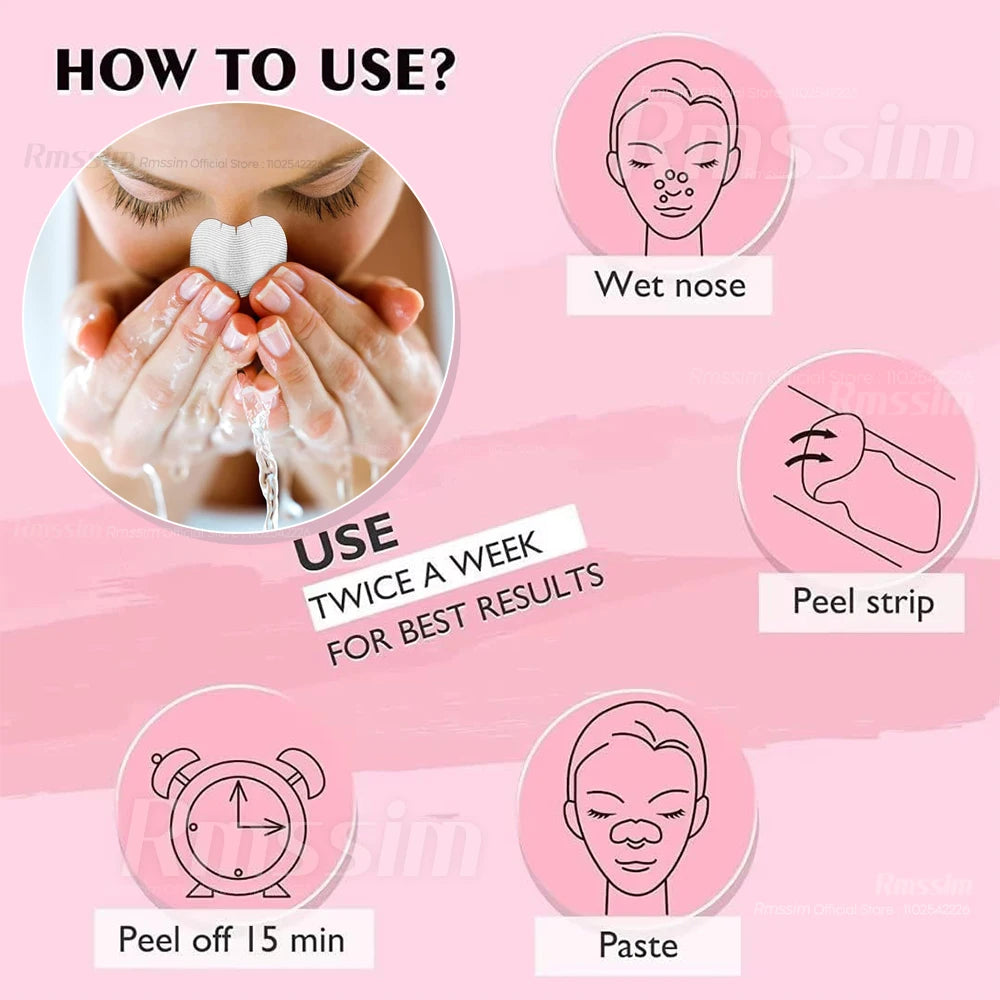 100/50/10 Pieces Of Nose Cleaning Stickers, Remove Blackheads And Acne, Deep Clean Pores, Absorb Oil And Dirt, Nose Mask Sticker Peaceful Pleasures Health and Wellness