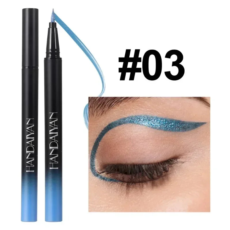 Handaiyan Glitter Shimmer Liquid Eyeliner Pen | Waterproof 24HR