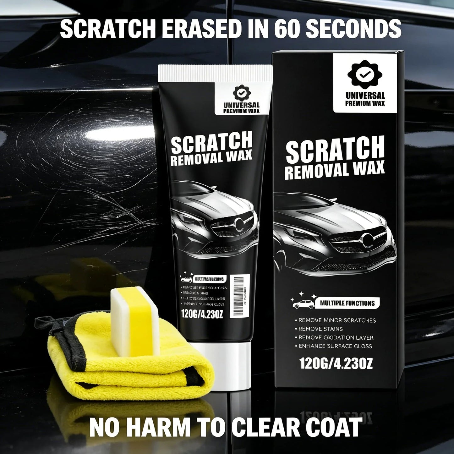 Car Scratch Repair Kit – Polish & Protect All Paint Colors