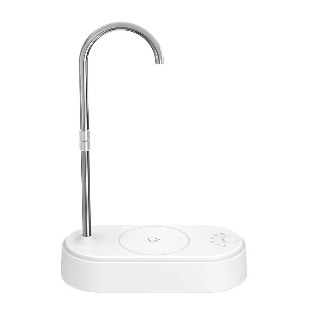 Electric Drinking Water Pump Automatic Water For Gallon Drinking Water Bottle Pump For Home Office Portable Cold Water Peaceful Pleasures Health and Wellness white