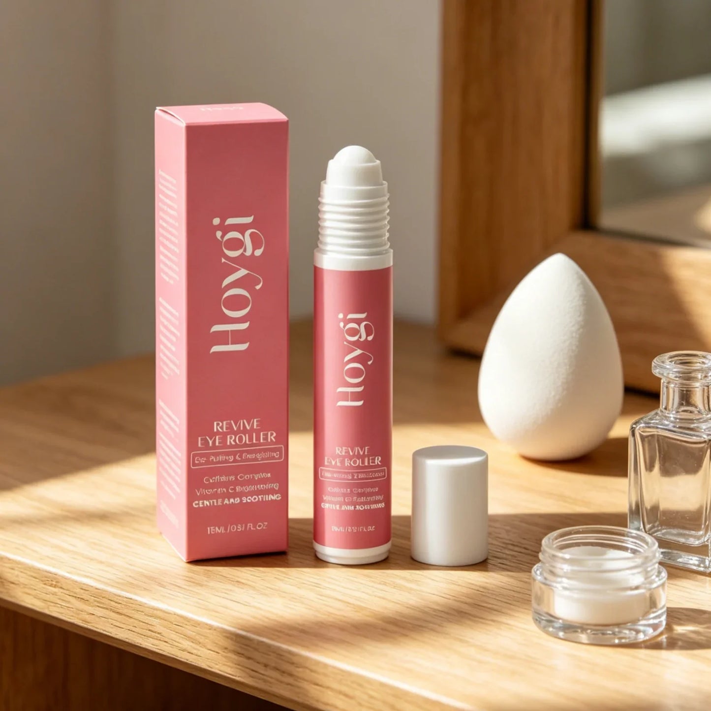 Hoygi Vitamin C Eye Roller Serum – Dark Circles & Puffiness