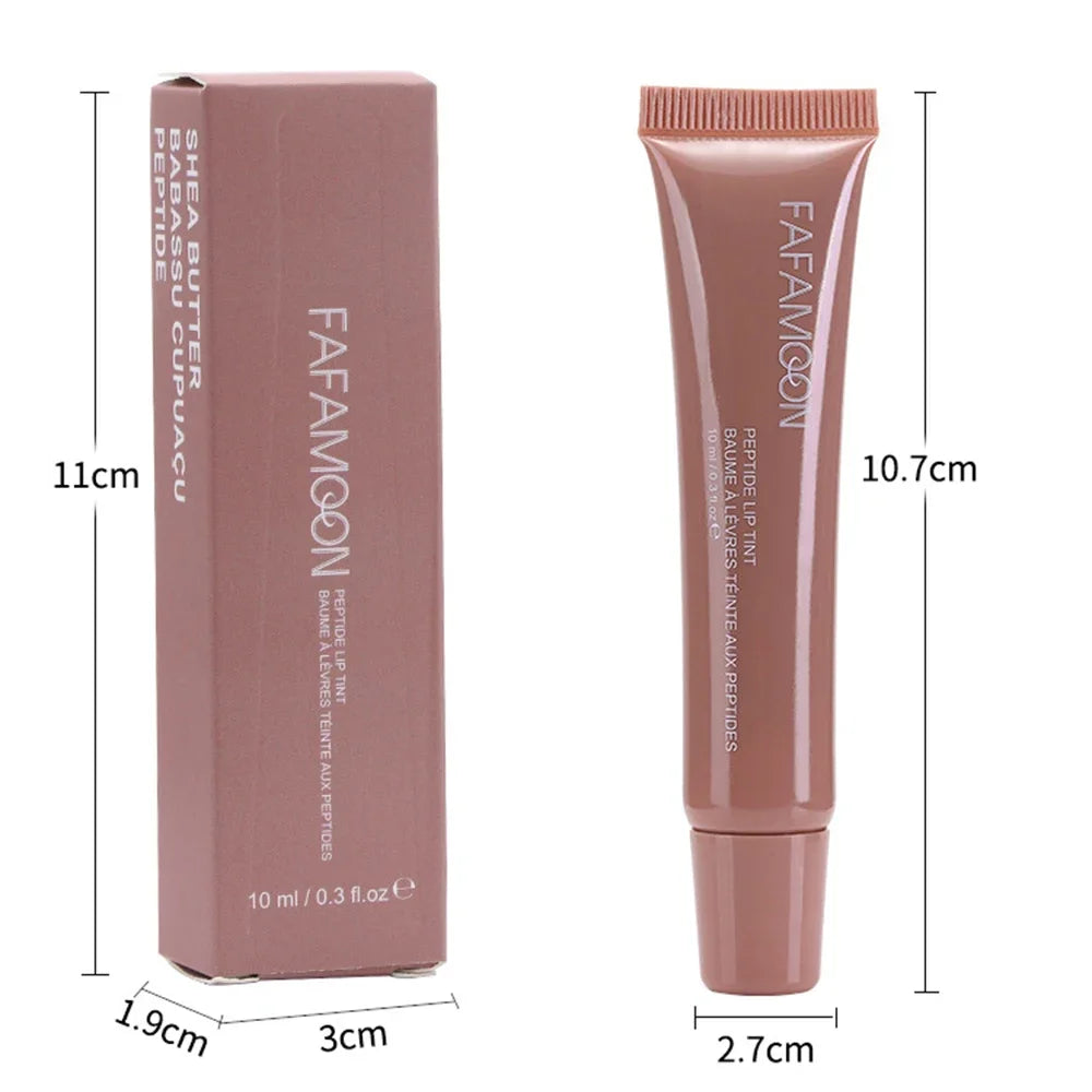 Fafamoon Mirror Lip Gloss & Lip Oil | Nude Brown Plumping Gloss