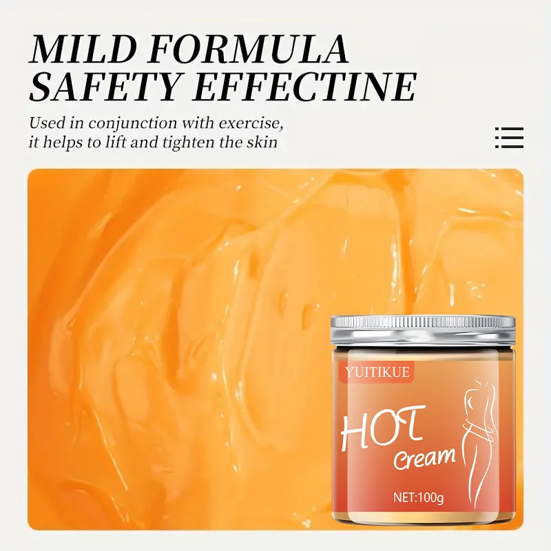 YUITIKUE Hot Firming Cream 100g – Tone, Tighten & Hydrate Body Firming Cream Peaceful Pleasures Health and Wellness