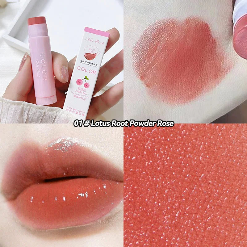 HAIPINK 3-Piece Set Tinted Moisturizing Lip Balm - Hydrating, Fade Lip Lines, Prevent Chapping Peaceful Pleasures Health and Wellness 01