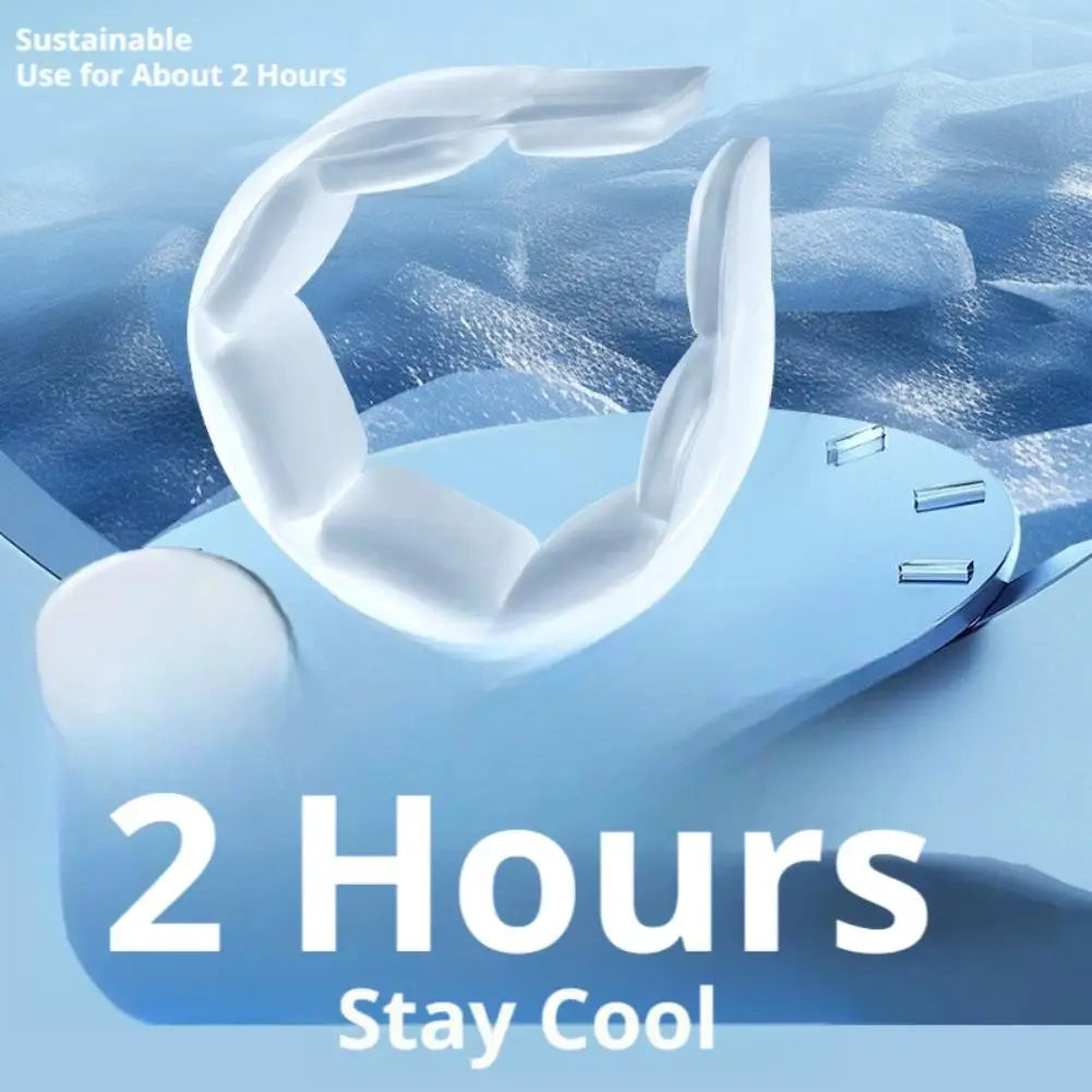 Wearable Ice Neck Wrap – PCM Cooling Neckband 150 Min Relief