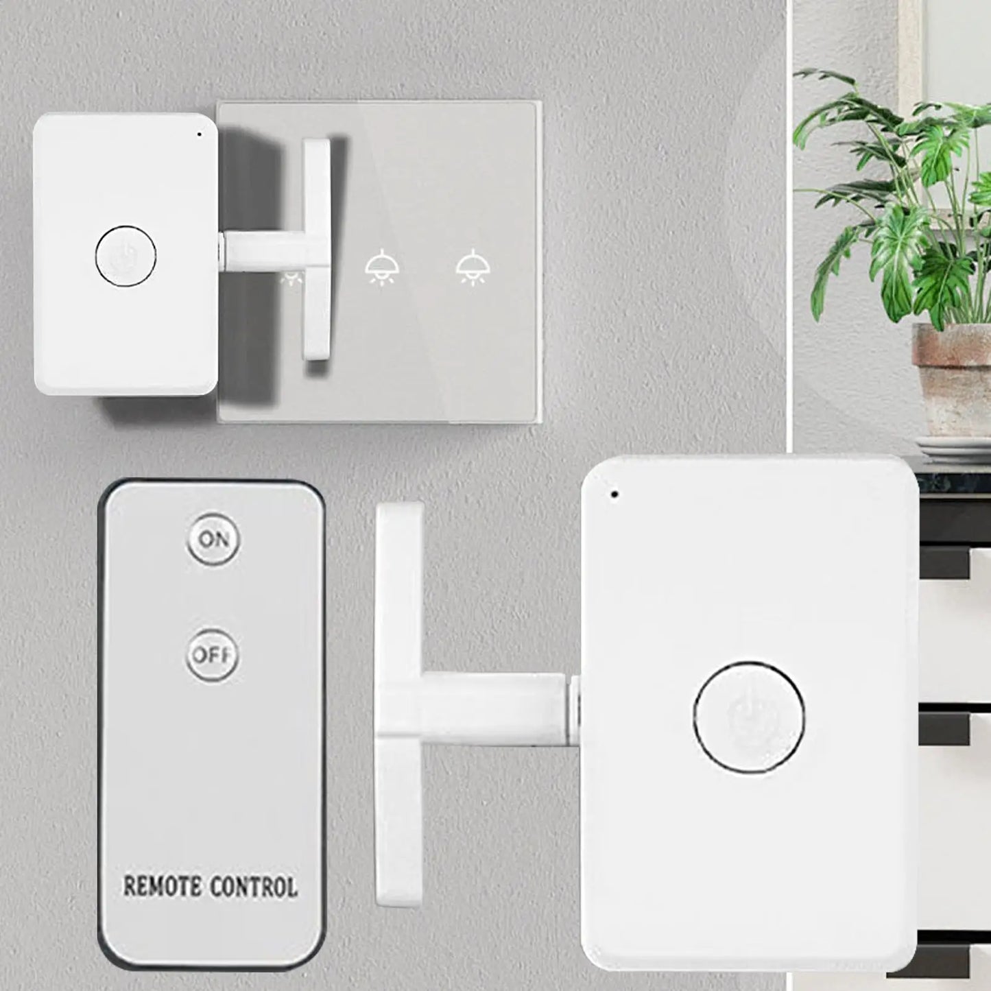 Wireless Remote Button Pusher – Auto ON/OFF Switch Controller