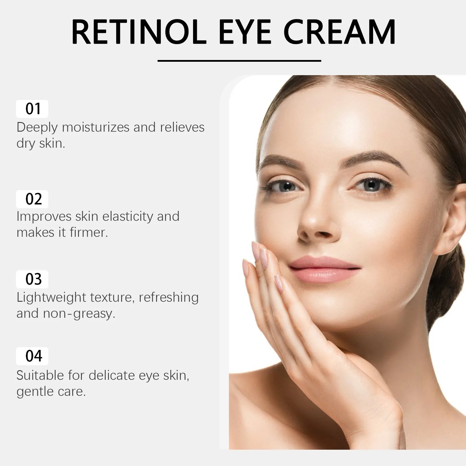 Retinol Eye Cream for Dark Circles Treatment and Aging Care Peaceful Pleasures Health and Wellness