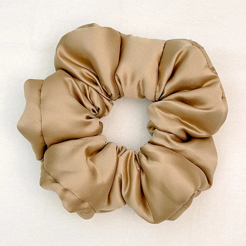 Sleep pillow fad trend, women's accessories, 2025 new release, high-end texture, elastic headband, oversized size, hair-friendly Peaceful Pleasures Health and Wellness camel Size fits all