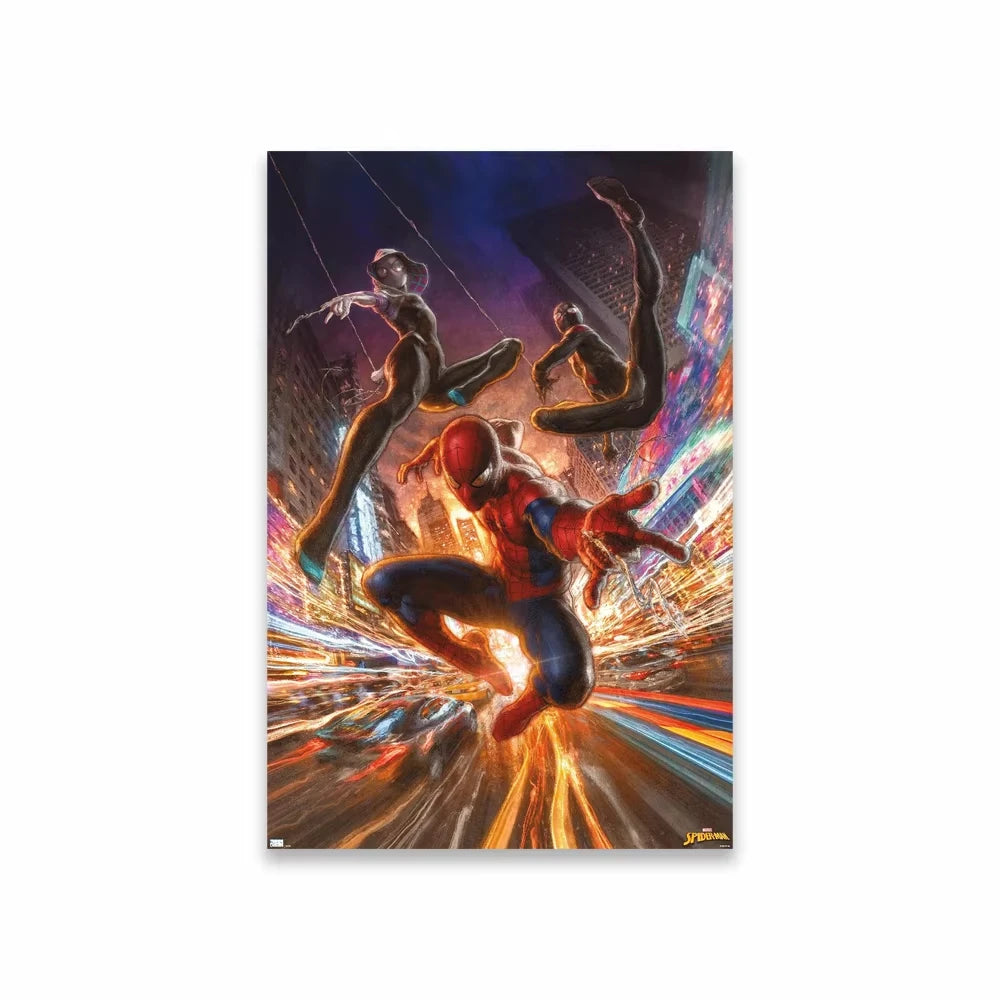 Spider Man Comics Poster Superhero Cartoon Movie Art Canvas Painting The Amazing Spider Man Prints Bedroom Decoration Peaceful Pleasures Health and Wellness 7 55x75cm