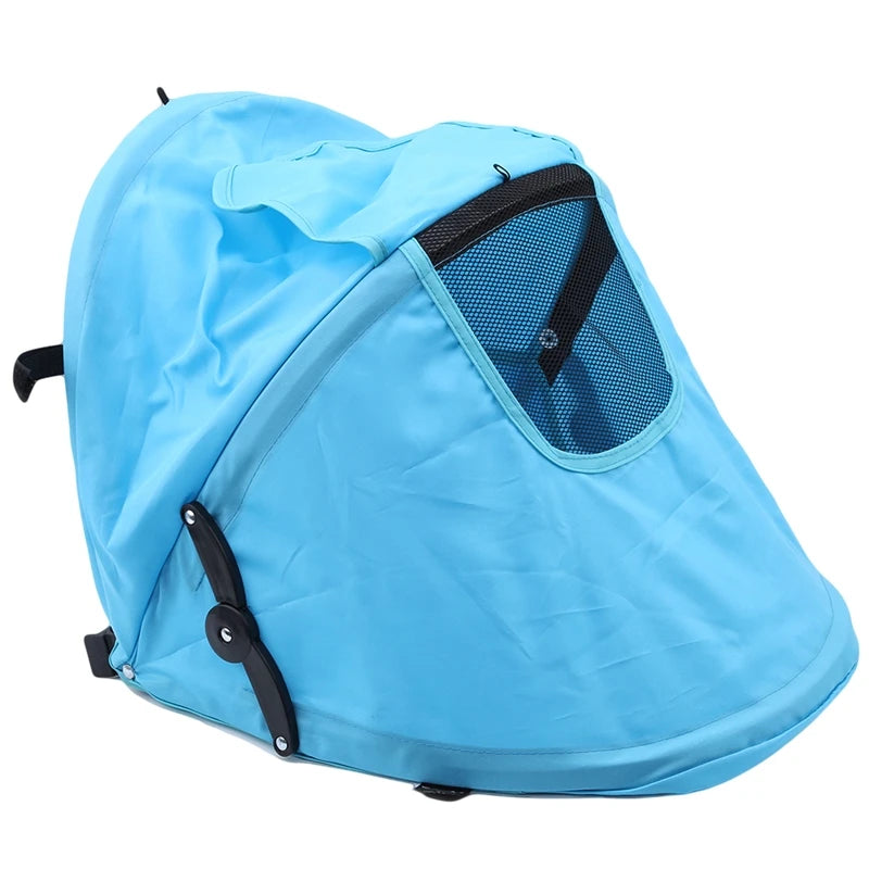Baby Stroller Sunshield Shade Protection Hood Canopy Cover Prams Stroller Accessories Visor Sitting and Lying Shade Peaceful Pleasures Health and Wellness